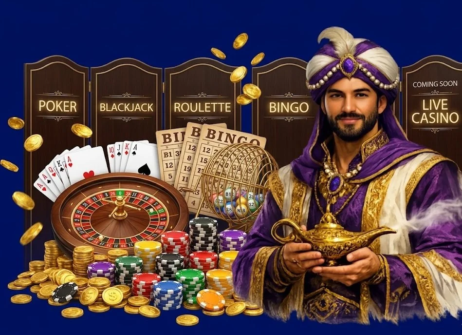 Le Prince Ali Casino, un casino en ligne dynamique et innovant, vous transporte dans un monde de jeux captivant et d'opportunités de gain.